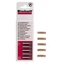 Einhell kontaktna cjevćica za sve plinske aparate 0,8 mm 5 kom (1576210)