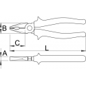 Unior kliješta kombinirana 180 mm - 406/4G (608675)